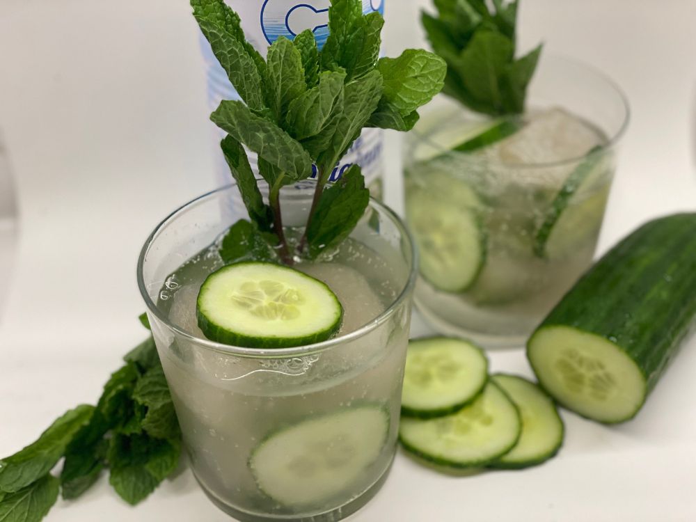 Recipe for Cucumber Mint Sports Drink